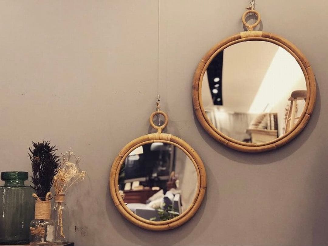 専用　　アクタスACTUS購入シカデザイン壁掛けミラー