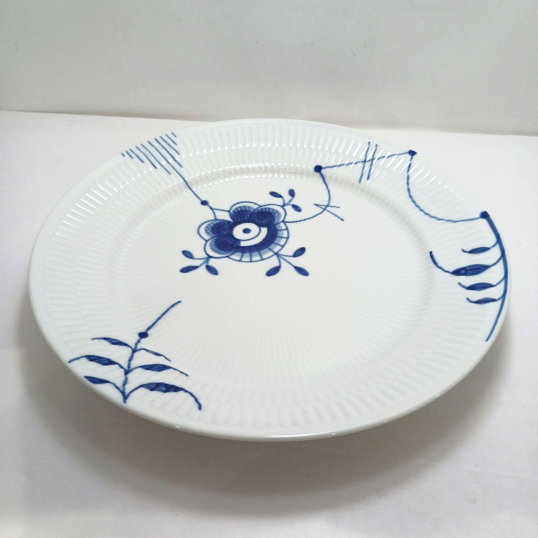 専用Y3269-3.4 ロイコペ 2枚 ブルーフルーテッド プレート　T