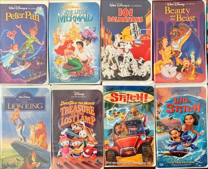 Disney Master Collection等 VHS11本セット(US版)