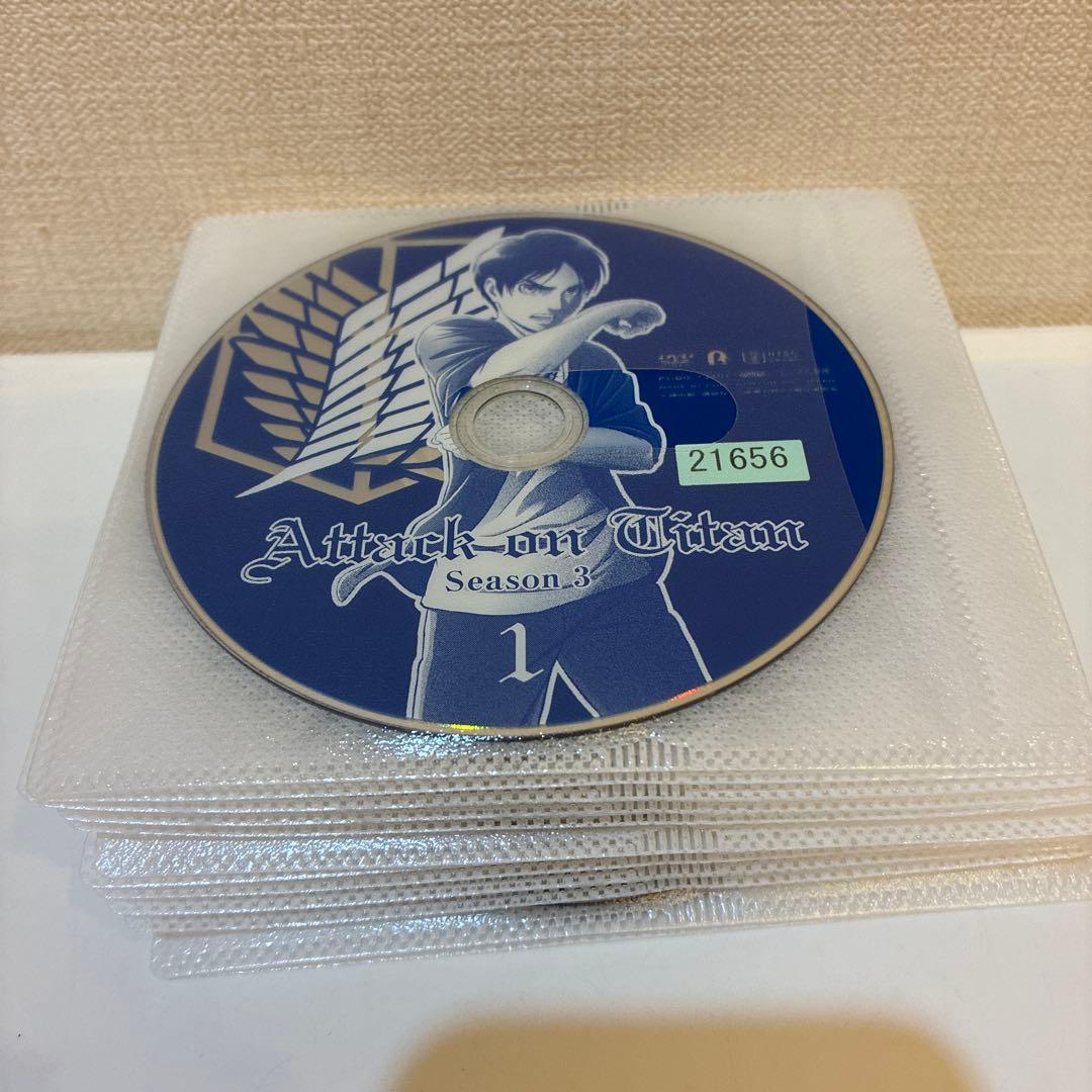 進撃の巨人　シーズン3＋ファイナルシーズン＋劇場版3作品　DVD全22巻セット