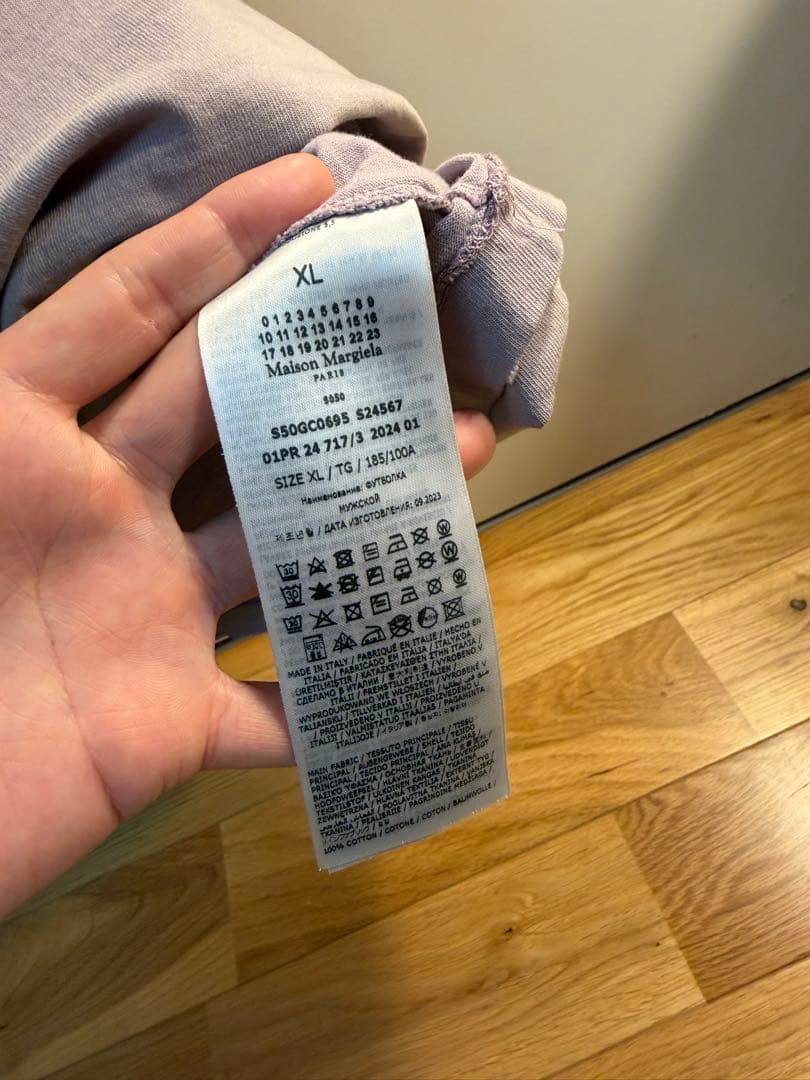 MARGIELA ポケットTシャツ モックネック