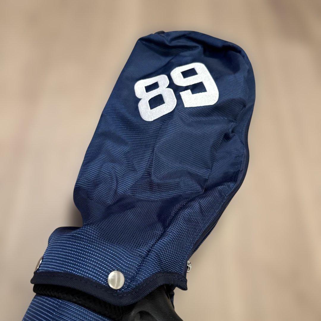 【再再値下げ】PEARLY GATES セルフスタンドバッグ ネイビー