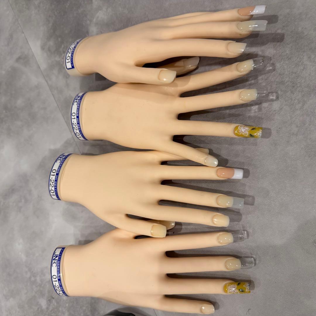 ネイル　認定ハンド　検定　JNEC JNA