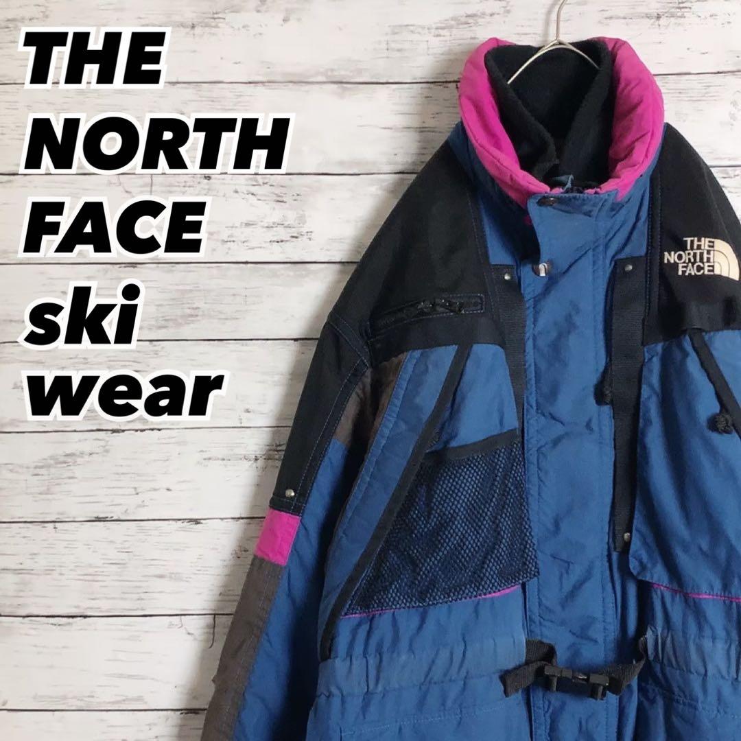 ザノースフェイス　スキーウェア　日本製　ナイロン　ジャケット　アウトドア　雪山