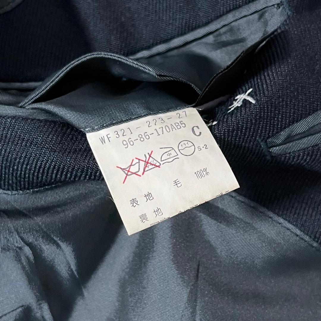 90s BURBERRYS モヘア混 ダブル テーラードジャケット N210