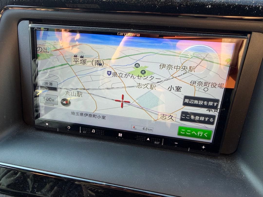 パイオニアAVIC-RZ821-Dナビゲーション フルセグ.地図データ2024年