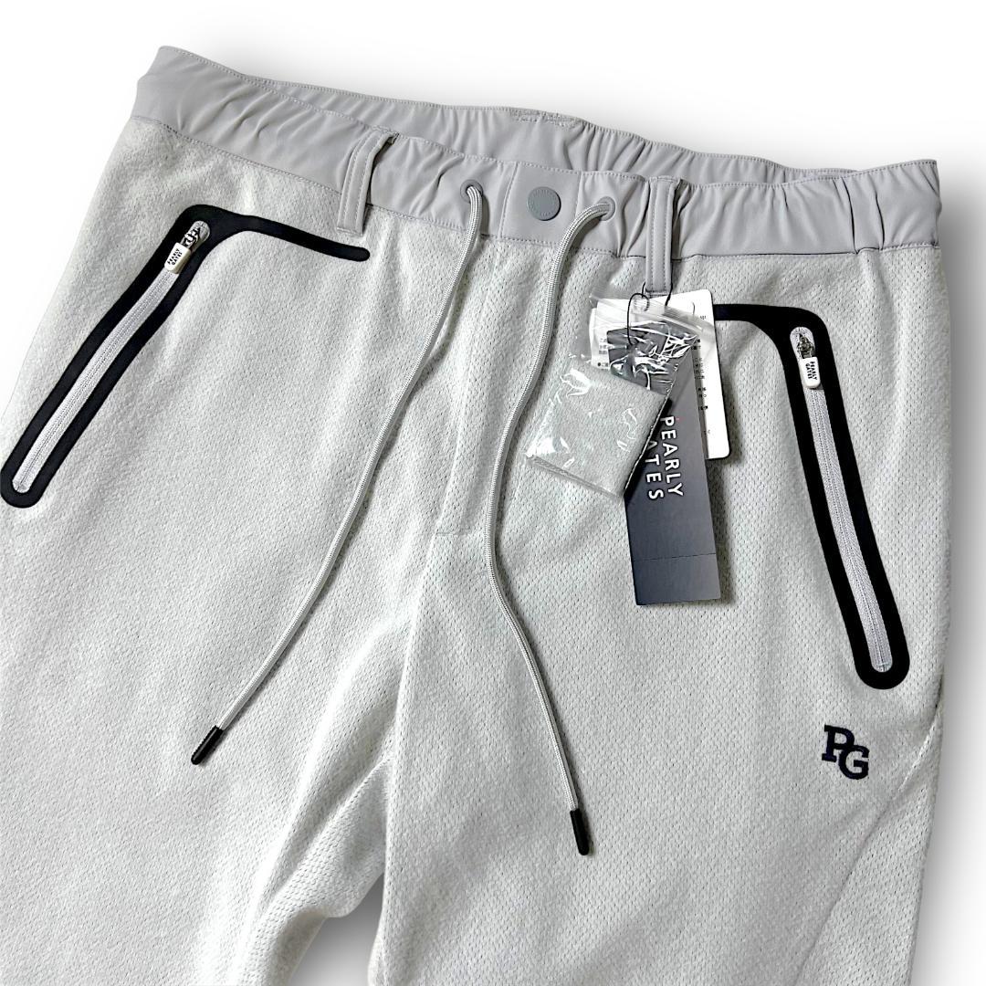 5 パーリーゲイツ メッシュインレー裏起毛パンツ 定価30,800円 下げ札無し