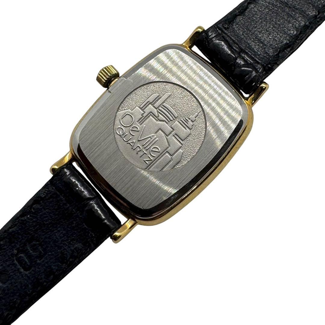 オメガ OMEGA デビル 腕時計 レディース De Ville 未稼働品 QZ