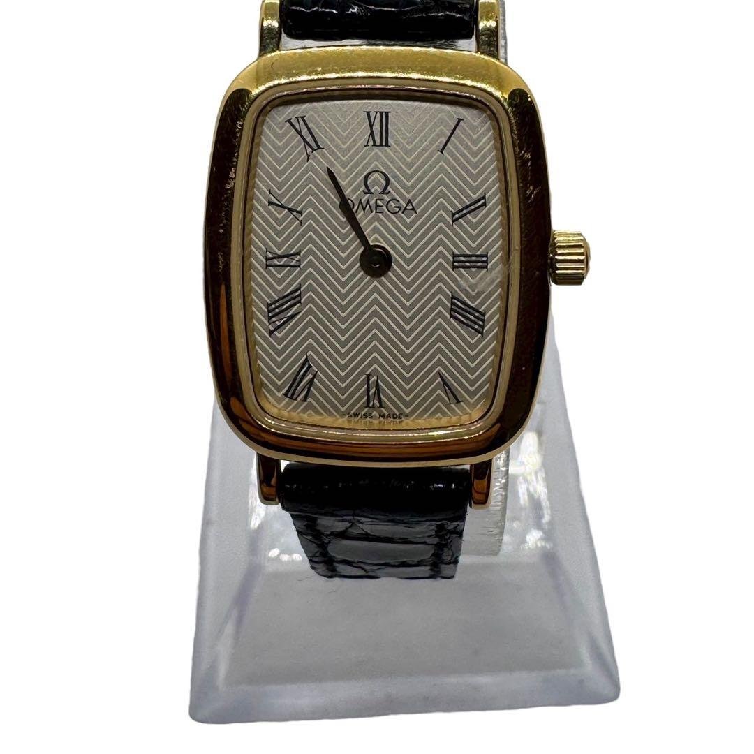 オメガ OMEGA デビル 腕時計 レディース De Ville 未稼働品 QZ