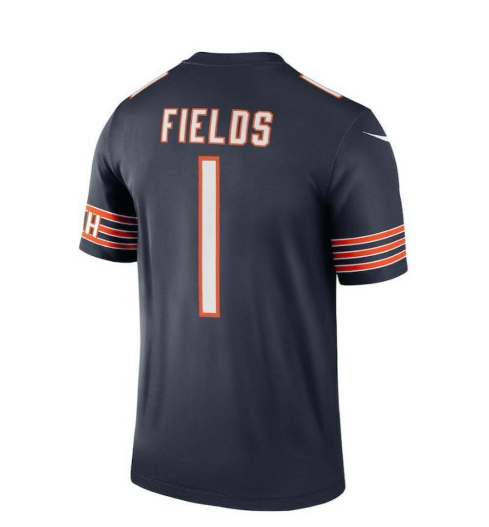 値下げ 新品未使用 NFL L ベアーズ ジャスティンフィールズ ゲームジャージ