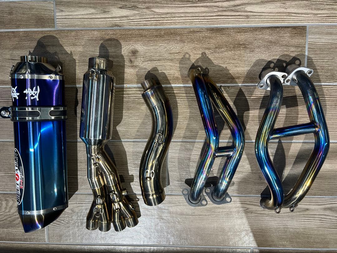 zx25r チタンマフラー beet