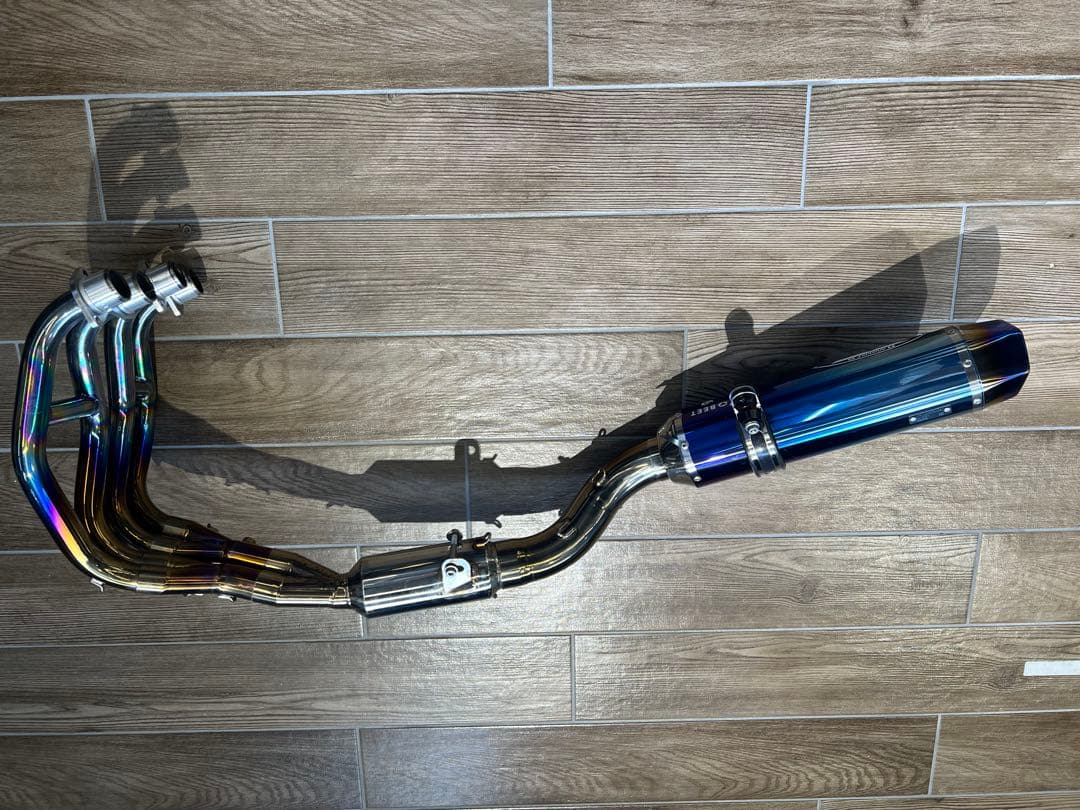 zx25r チタンマフラー beet