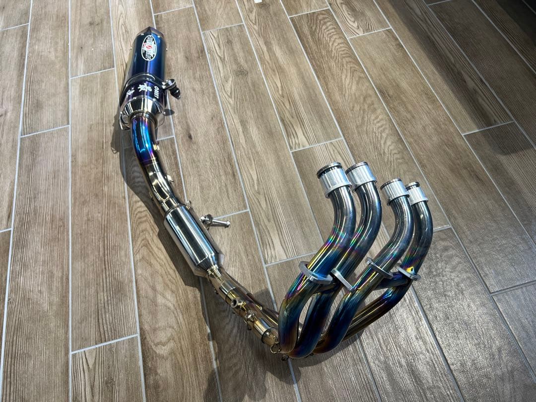 zx25r チタンマフラー beet