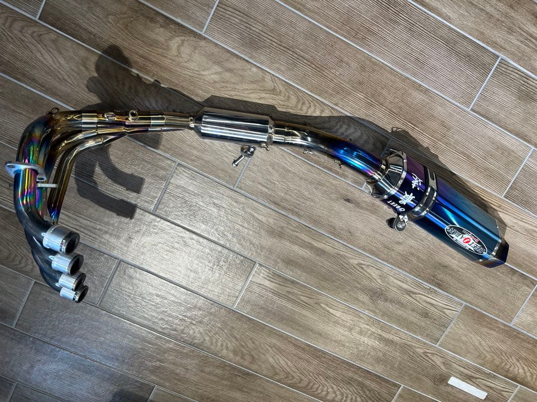 zx25r チタンマフラー beet