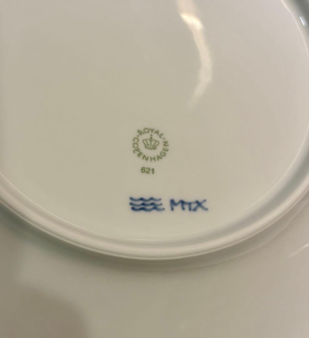 ロイヤルコペンハーゲン　ブルーエレメンツ プレート 21cm ペア