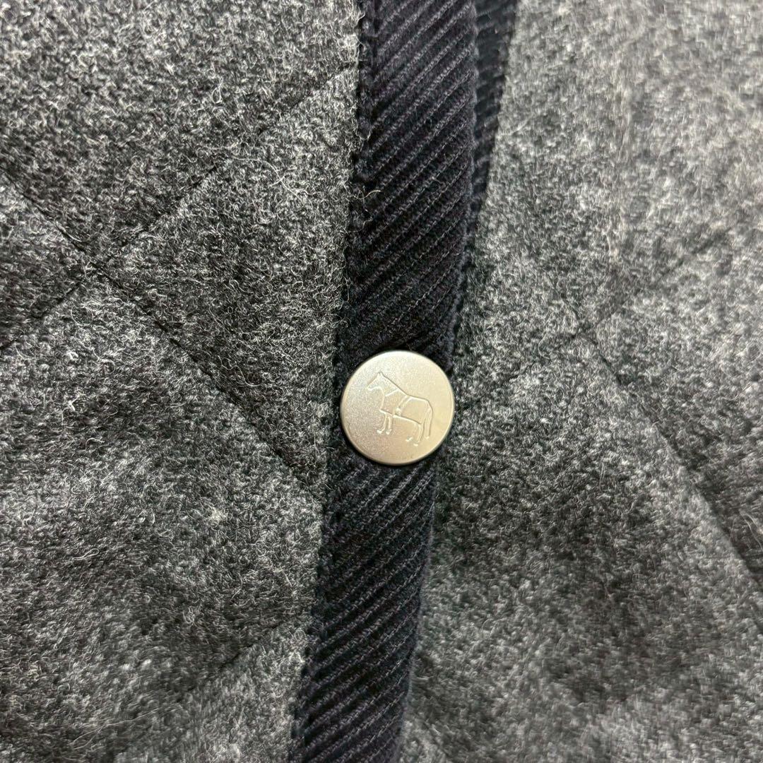 ★mamo★✨ ラベンハム　ハグオーワー　キルティングベスト　グレー　36