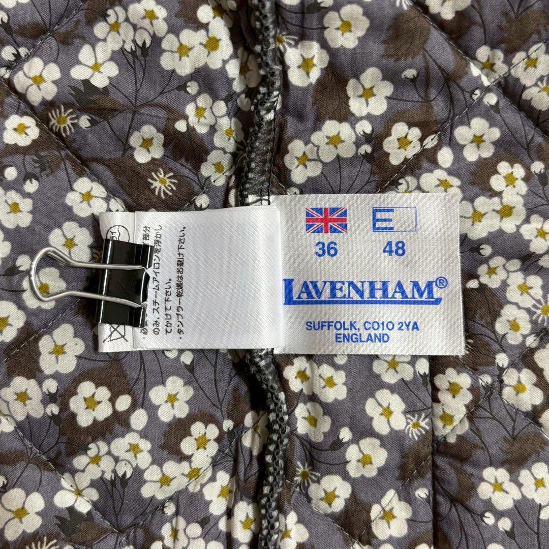 ★mamo★✨ ラベンハム　ハグオーワー　キルティングベスト　グレー　36