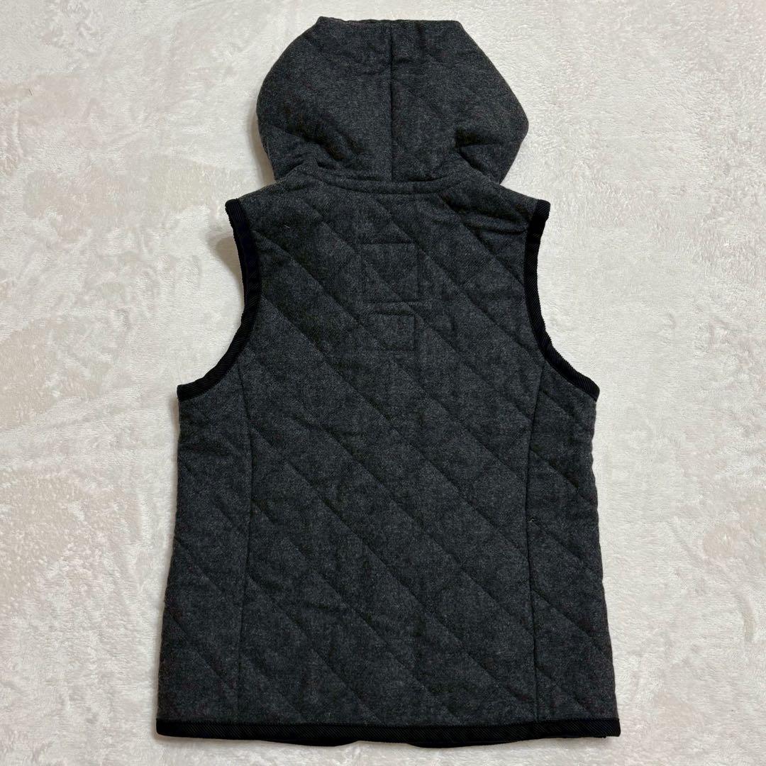 ★mamo★✨ ラベンハム　ハグオーワー　キルティングベスト　グレー　36