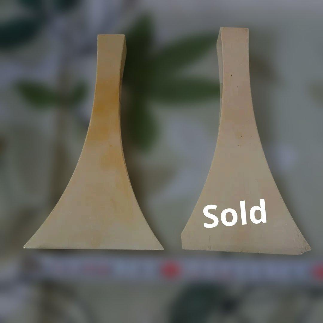 三味線バチ1本　天然素材