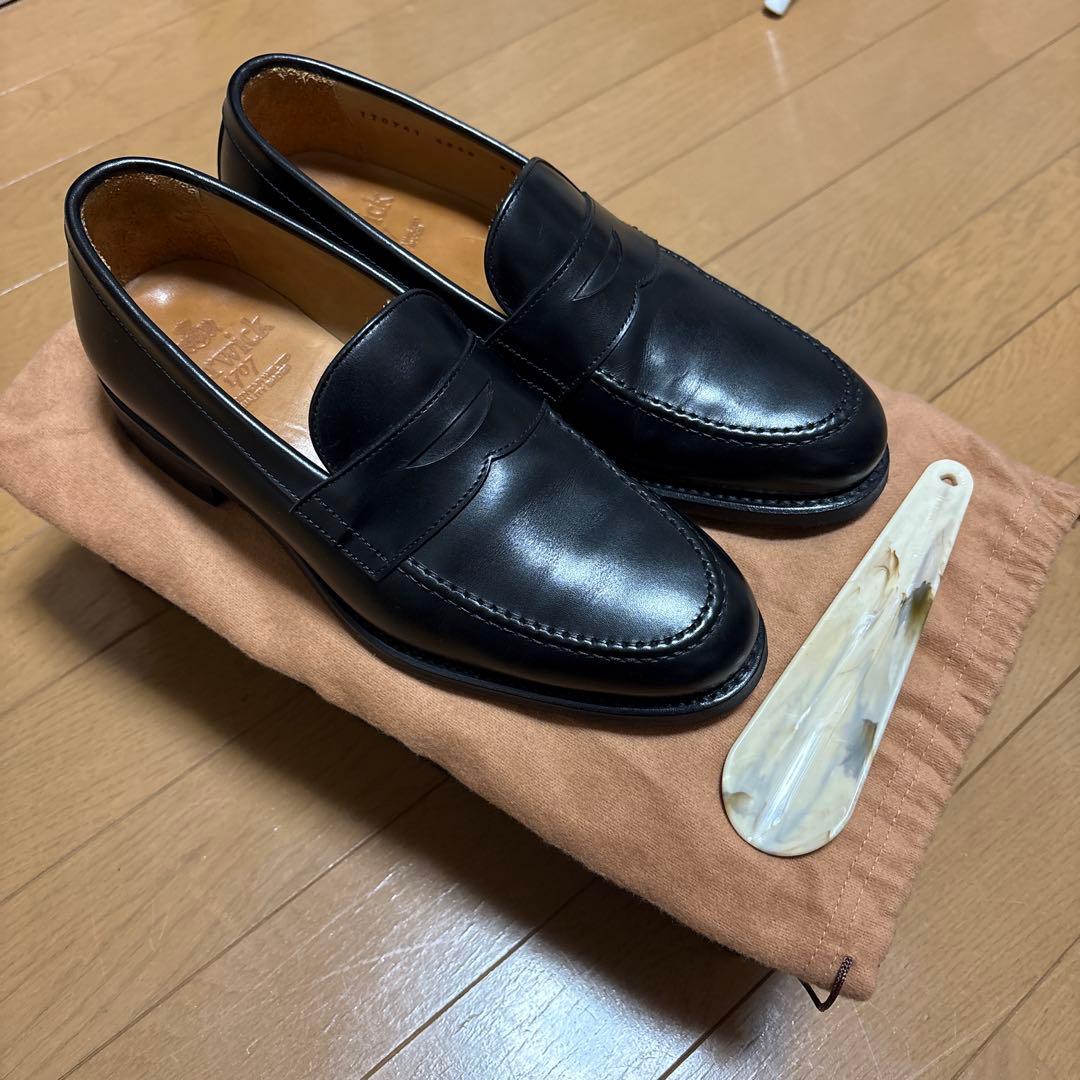Berwick1707 ローファー 黒 バーウィック　【美品】