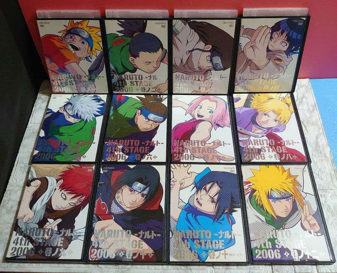 NARUTO-ナルト- １st～５STAGE 少年期 全５８巻セット DVD