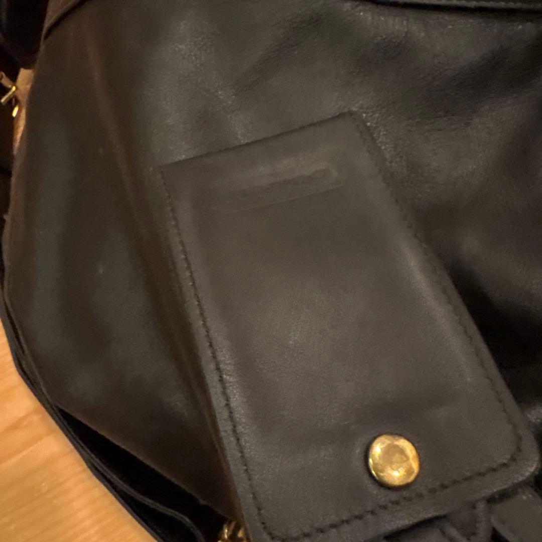 COACH フルレザー ボストンバッグ 大容量