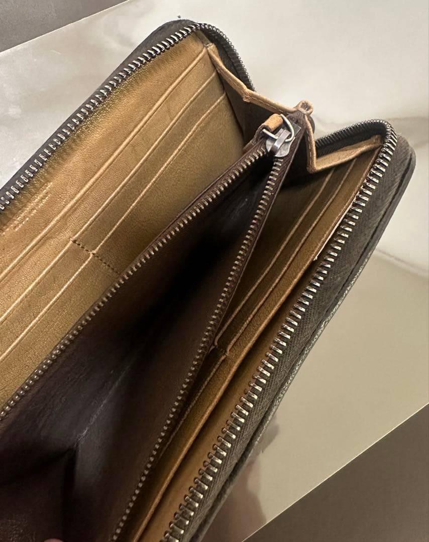 【付属品付】ボッテガヴェネタ ラウンドファスナー/ラム/黒/7️⃣✨✨✨