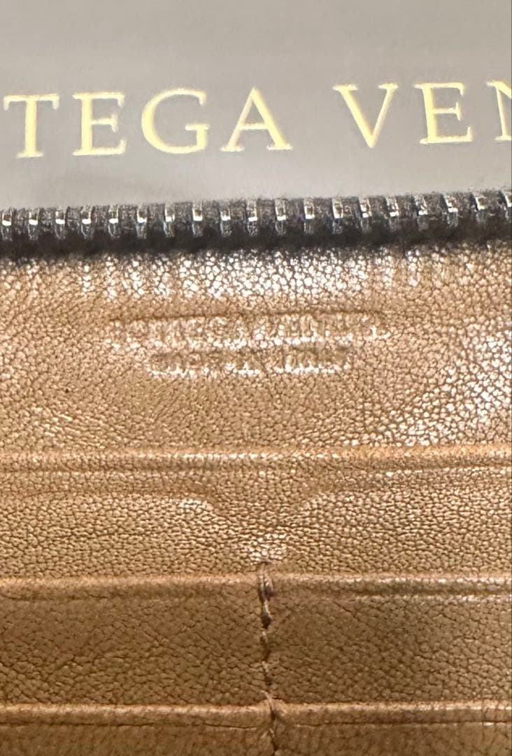 【付属品付】ボッテガヴェネタ ラウンドファスナー/ラム/黒/7️⃣✨✨✨