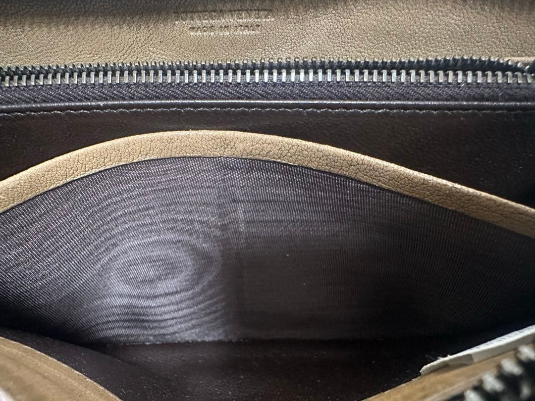 【付属品付】ボッテガヴェネタ ラウンドファスナー/ラム/黒/7️⃣✨✨✨