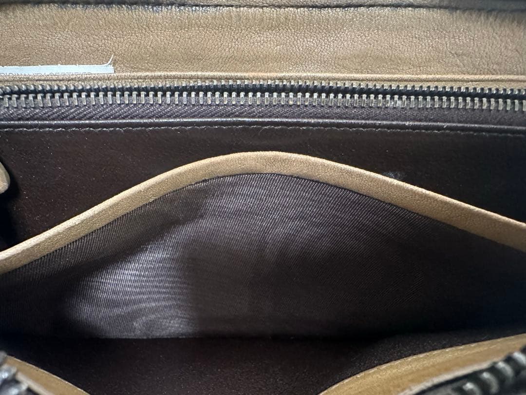 【付属品付】ボッテガヴェネタ ラウンドファスナー/ラム/黒/7️⃣✨✨✨