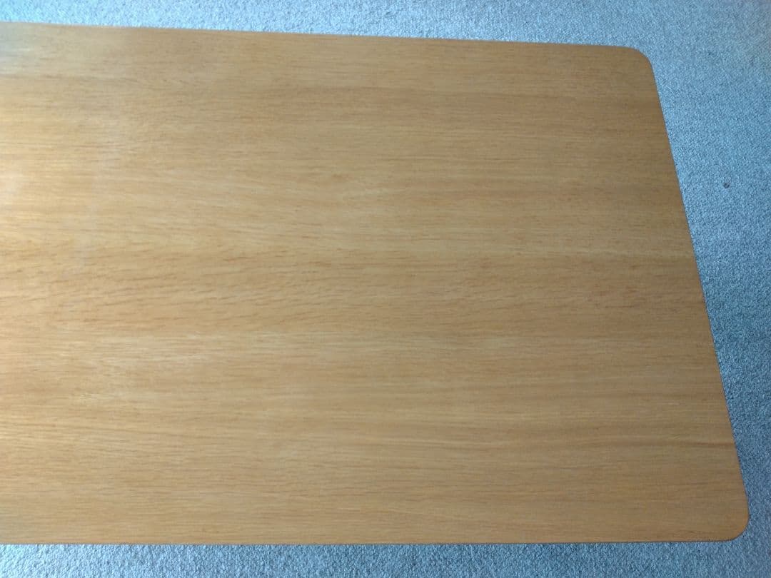 【美品】MUJI/無印良品 木製ローテーブル/オーク材110cm/ラウンジカフェ