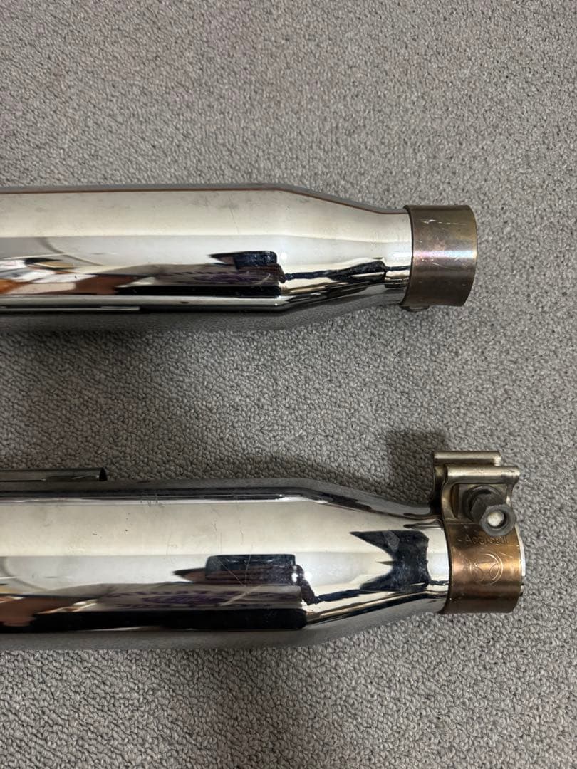 【マサさん】クロームワークス　3インチ　 スリップオン　マフラー　ダイナ