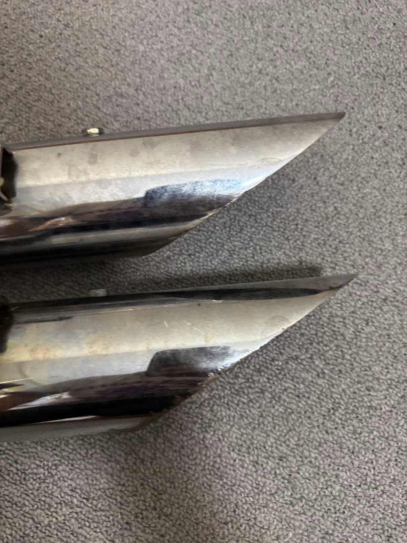 【マサさん】クロームワークス　3インチ　 スリップオン　マフラー　ダイナ