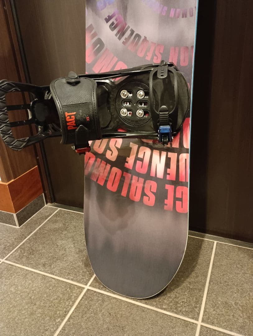 SALOMON SEQUENCE 156cm + PACT Lサイズ ケース付