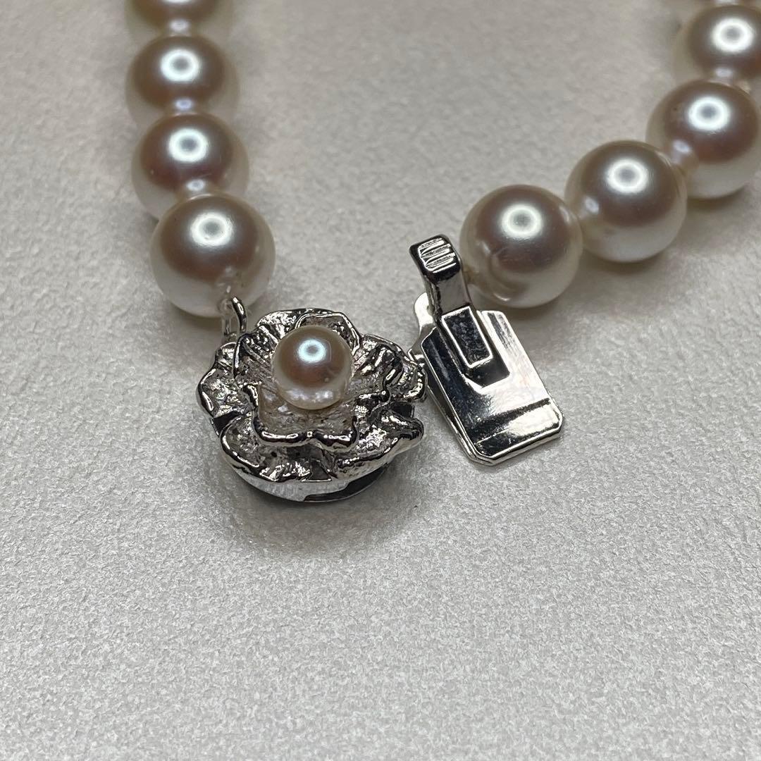 あこや本真珠 ネックレス イヤリング パール 約7.5〜8.0mm 大珠