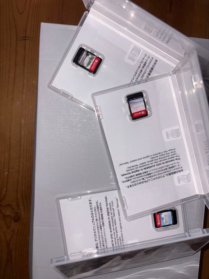 CLANNAD ゲームセット 3本　開封済み　値段交渉可能