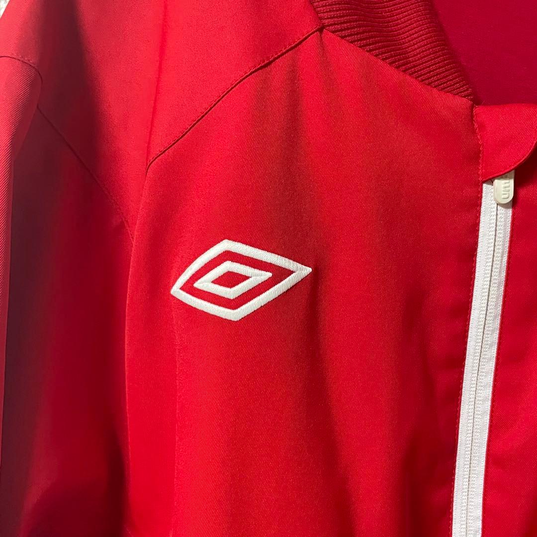 Umbro サッカー　イングランド代表　トラックジャケット　ナイロン　赤　XL