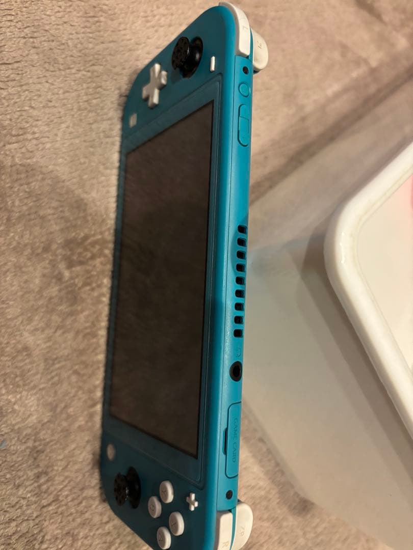 Nintendo Switch lightターコイズ　ケース付き