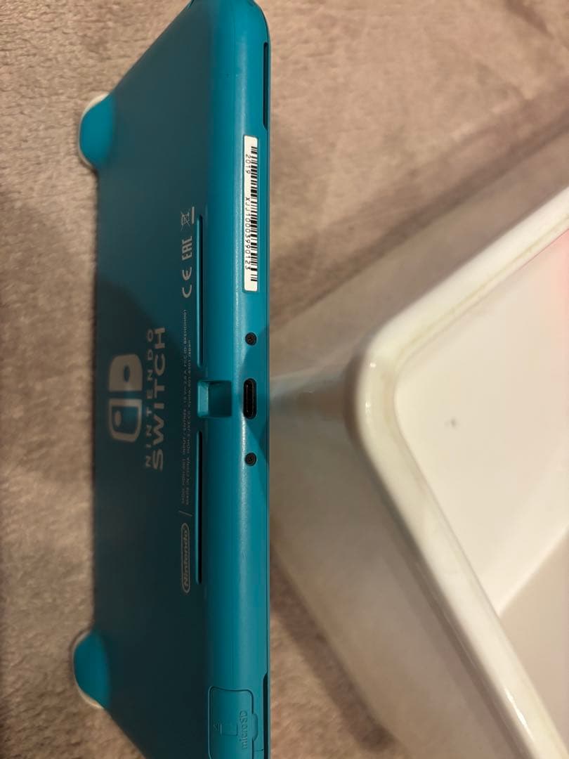Nintendo Switch lightターコイズ　ケース付き