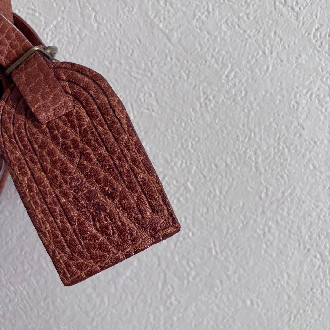 希少 RALPHLAUREN レザーショルダーバッグ ヴィンテージ