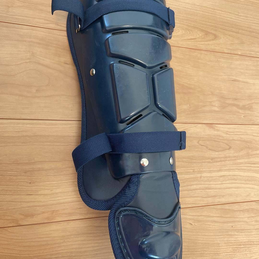 相談中ssk キャッチャー用 レガース 青　防具