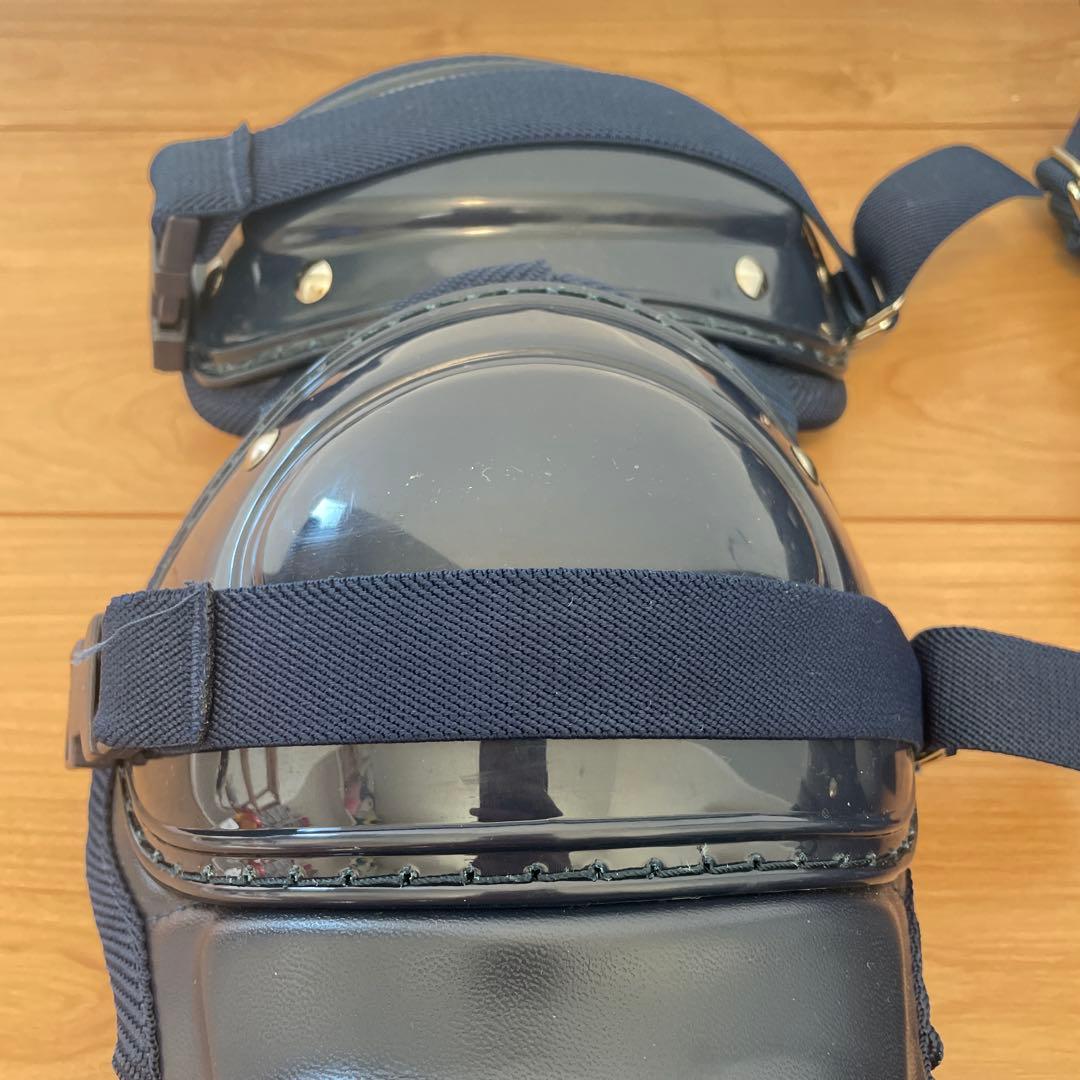 相談中ssk キャッチャー用 レガース 青　防具