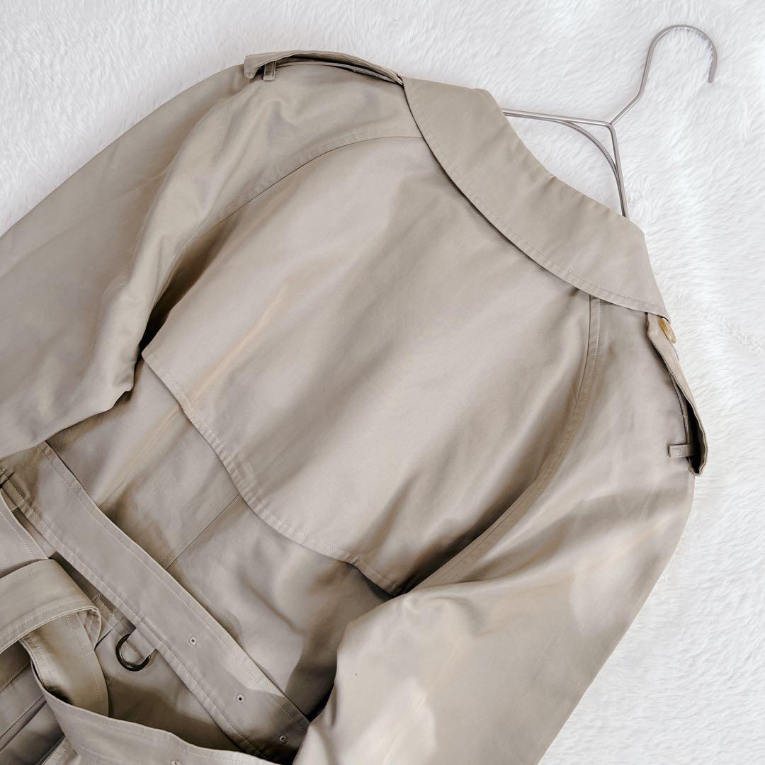 美品✨バーバリー ロング トレンチコート ウールライナー マキシ丈 カーキ