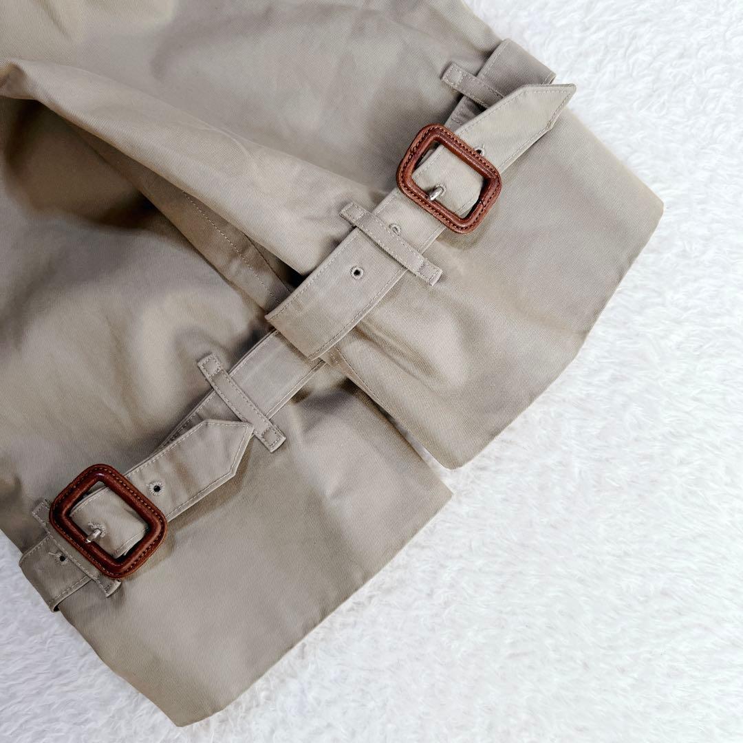 美品✨バーバリー ロング トレンチコート ウールライナー マキシ丈 カーキ