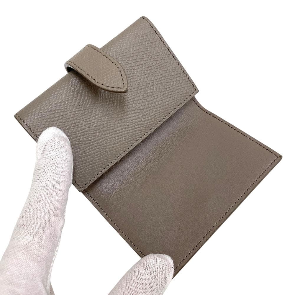 美品 CELINE セリーヌ キーケース 6連 レザー カーフスキン グレージュ