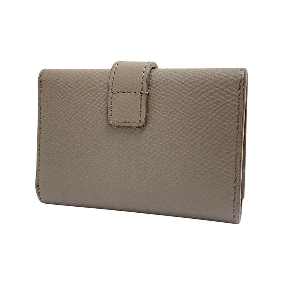 美品 CELINE セリーヌ キーケース 6連 レザー カーフスキン グレージュ