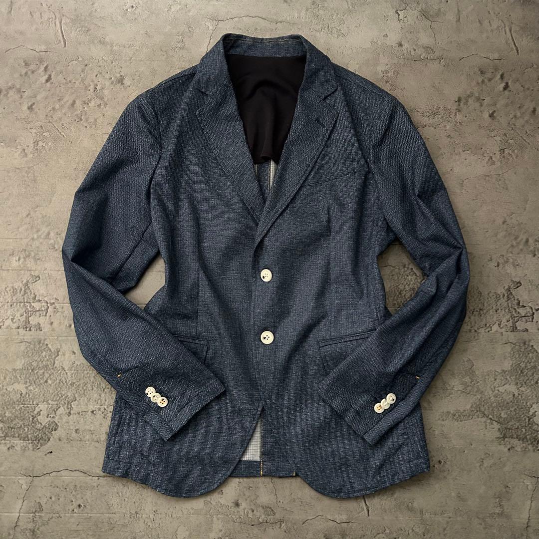 ZARA MAN 総柄 デニム調 サマー セットアップ