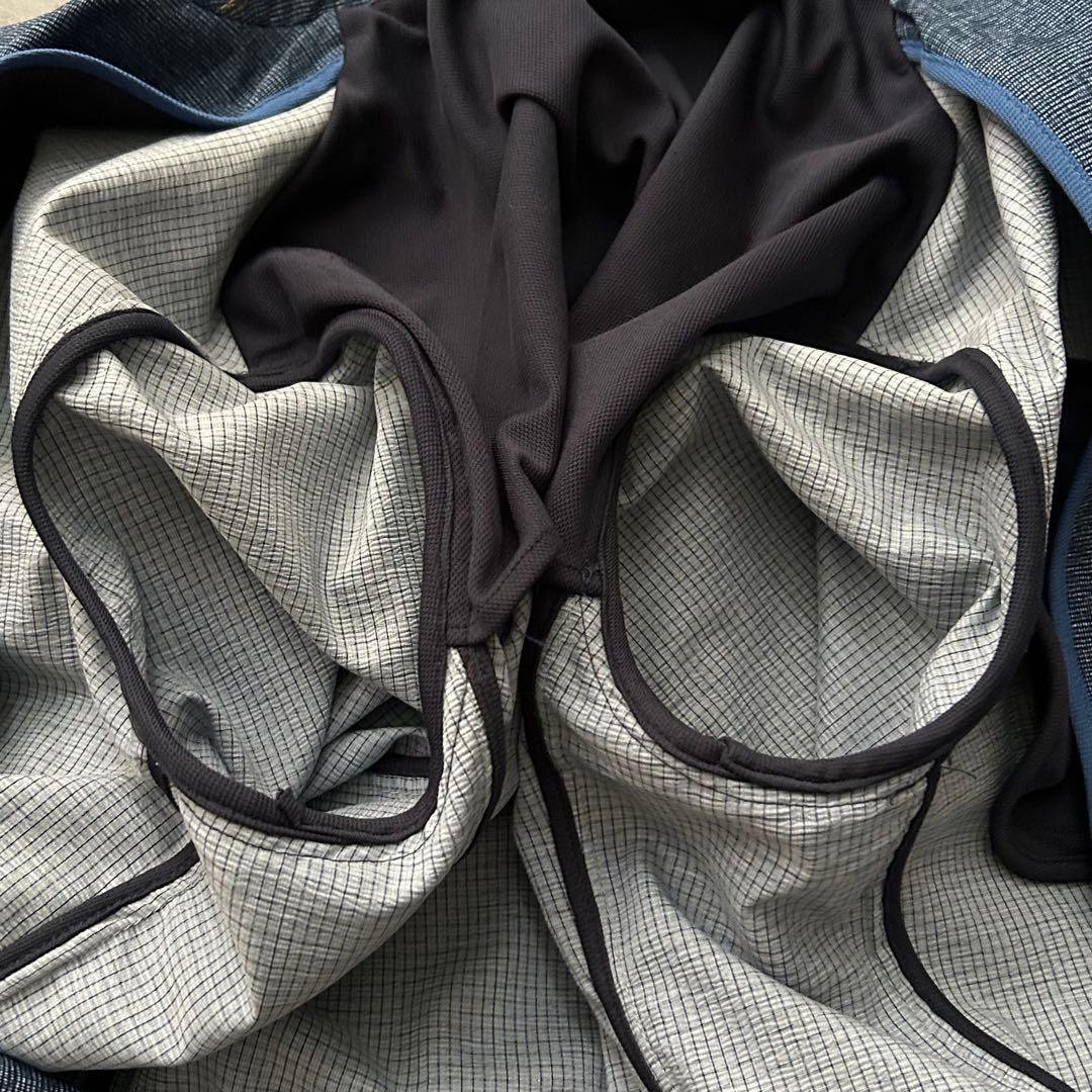 ZARA MAN 総柄 デニム調 サマー セットアップ