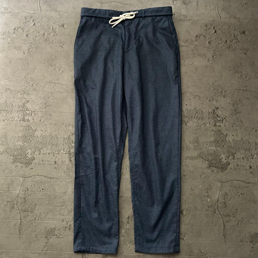 ZARA MAN 総柄 デニム調 サマー セットアップ