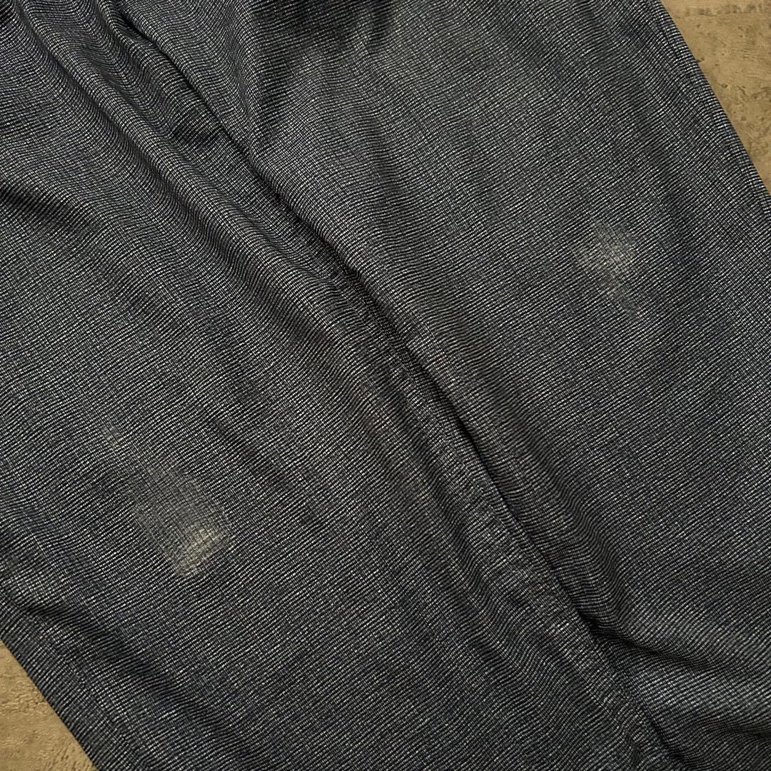 ZARA MAN 総柄 デニム調 サマー セットアップ